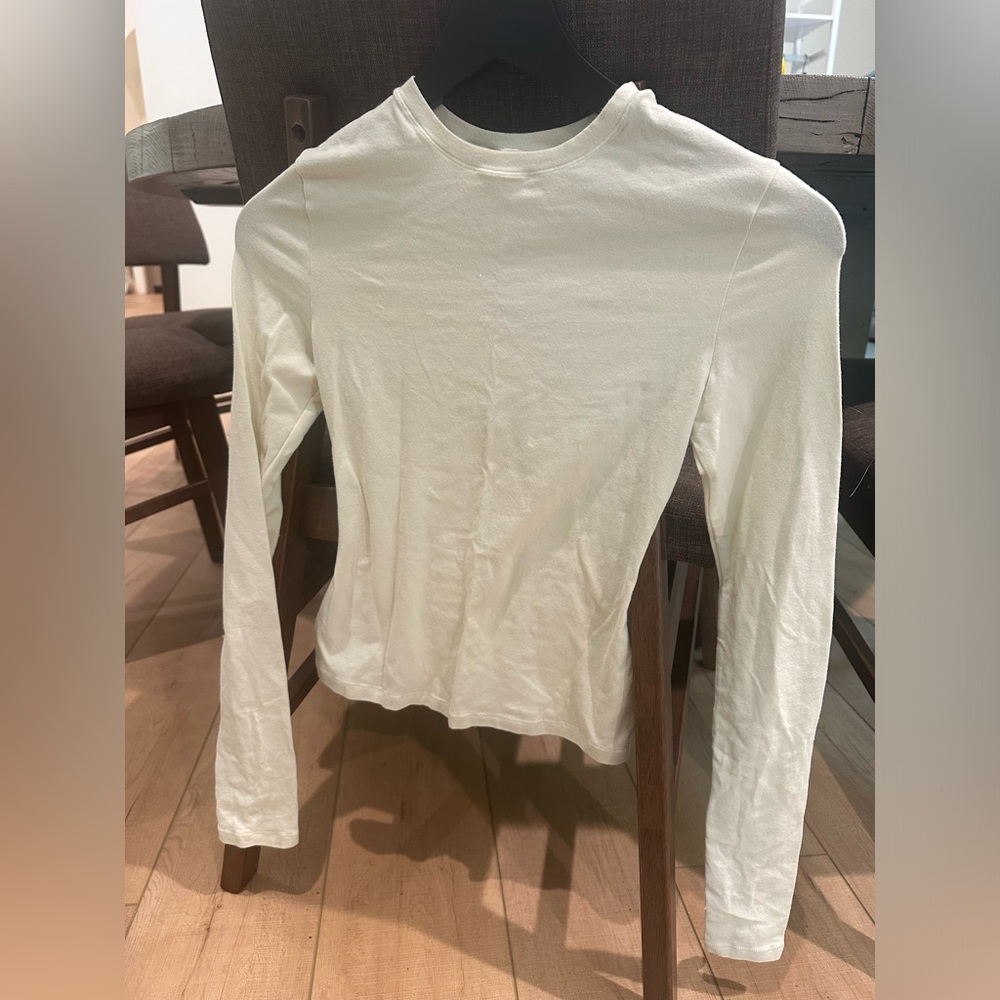 Small Skims Long Sleeve Bone Color